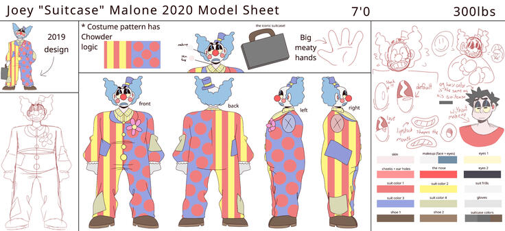 Suitcase Character Sheet [June]