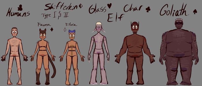 original species lineup [march]