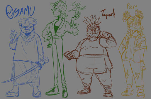 character designs [september]