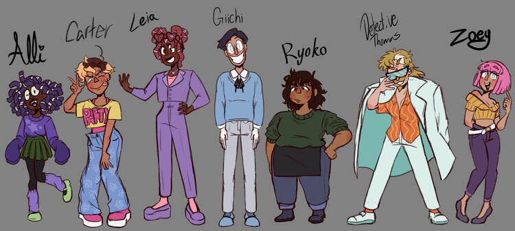 original character lineup [dec]