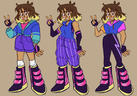character design [april]